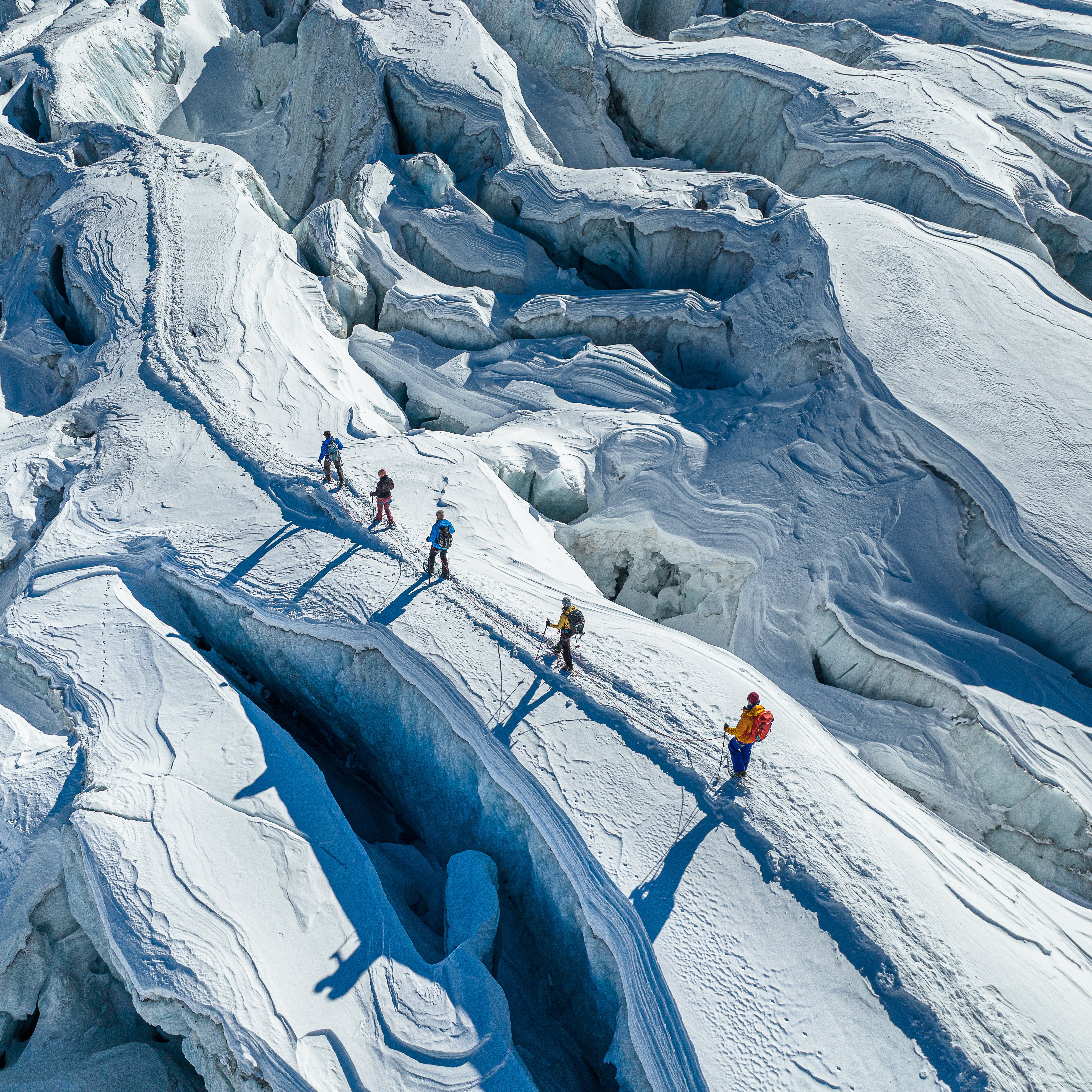 Gletschertrekking Winter